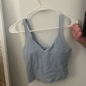 lululemon athletica Light Blue Tank Top